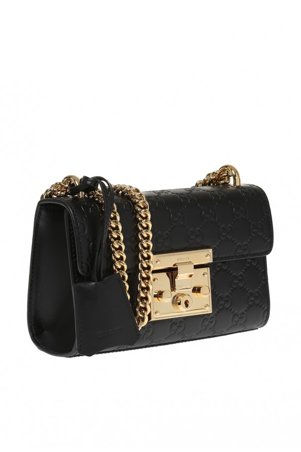 padlock shoulder bag